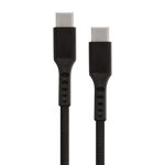 USB C to USB C Braided Cable - Black - 10FT