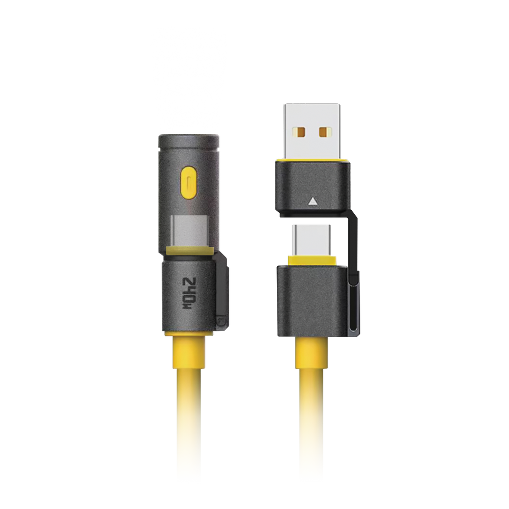 FlashCharge 240W 4-in-1 USB-C Cable