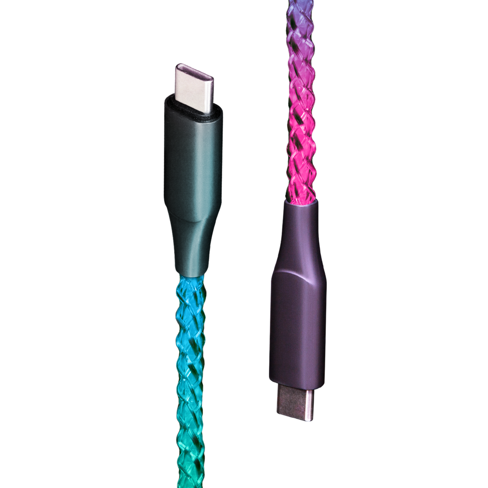 Lucid Charge 6ft LED USB-C Cable