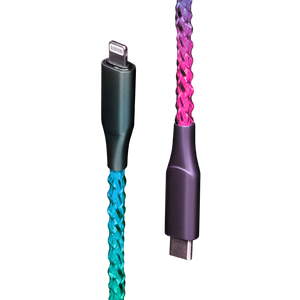 Lucid Charge 6ft LED USB-C to Lightning Cable