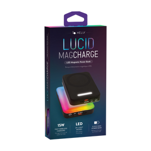 Lucid LED Magsafe Power Bank 5,000 mAh