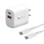 Helix PD20w USB-C Wall Charger - White