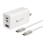 Helix 67W USB-C GaN Wall Charger - White