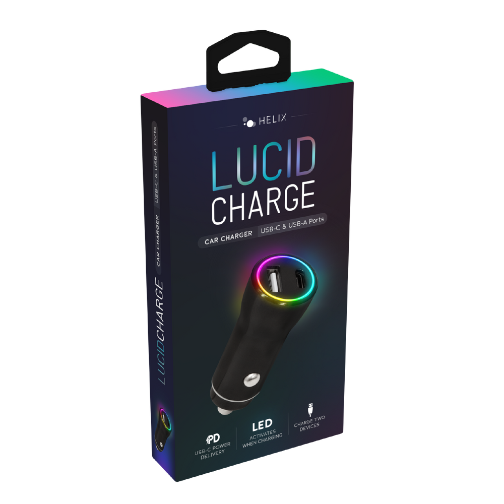 Lucid Charge LED Car Charger