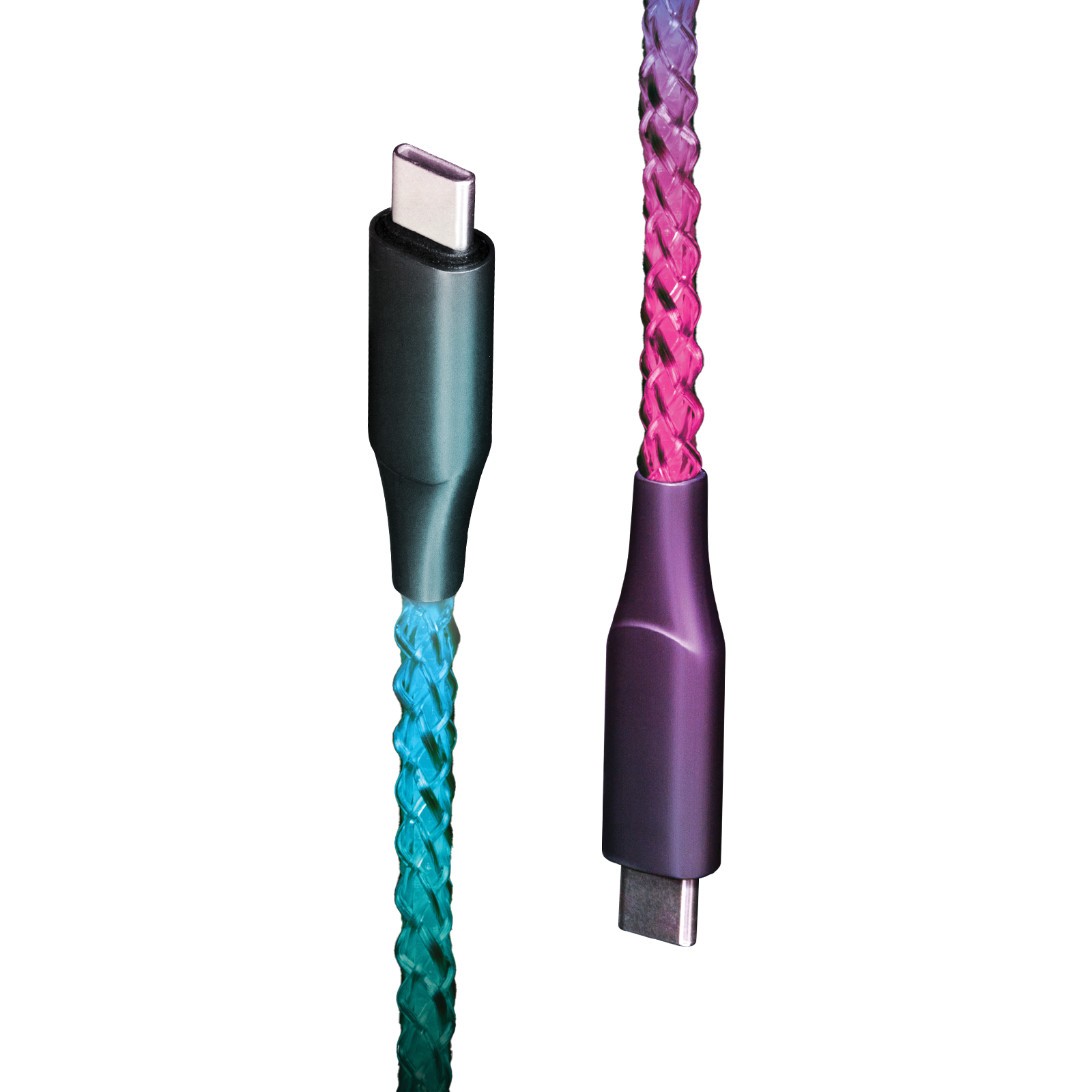 Lucid Charge LED USB-C Cable – Helix
