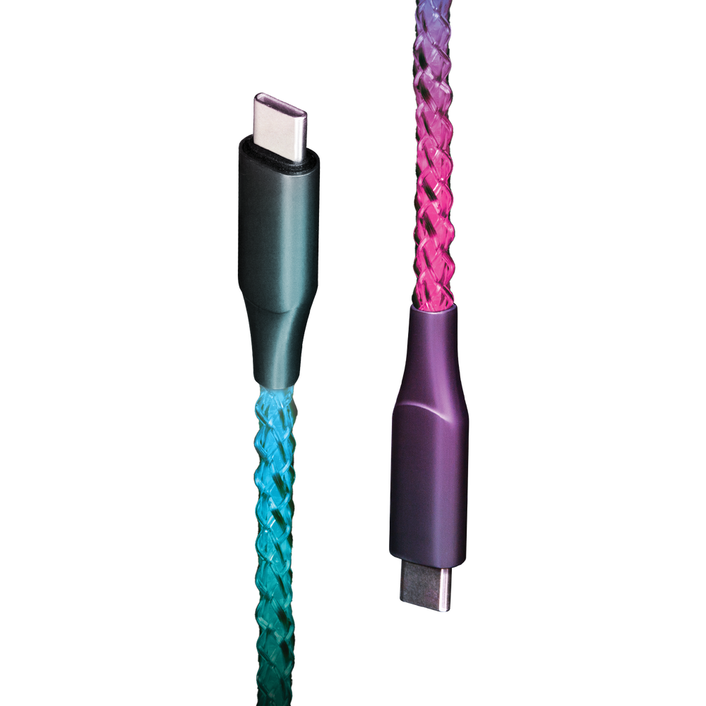 Lucid Charge LED USB-C Cable