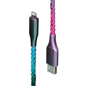 Lucid Charge LED Lightning to USB-A Cable
