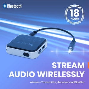 Bluetooth 5.0 Adapter Splitter Sender 3.5mm