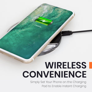 Wireless Charger with 5ft Micro USB Cable