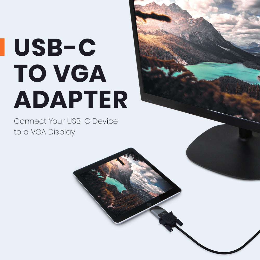 USB-C to VGA Travel Adapter